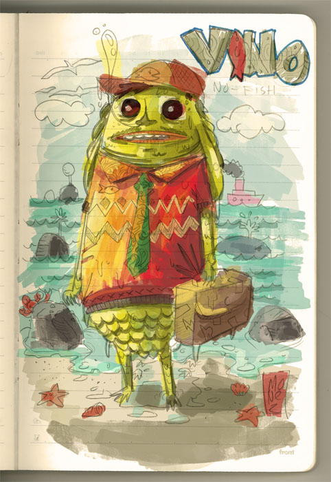 bali illustrator- fish